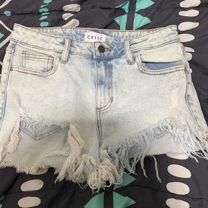 size M womens shorts. pretty short but definitely stylish!